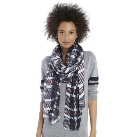 Sole Society Mixed Stripe Scarf