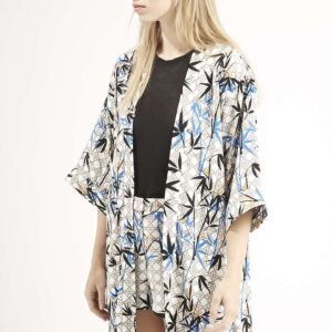 Bamboo Print Duster